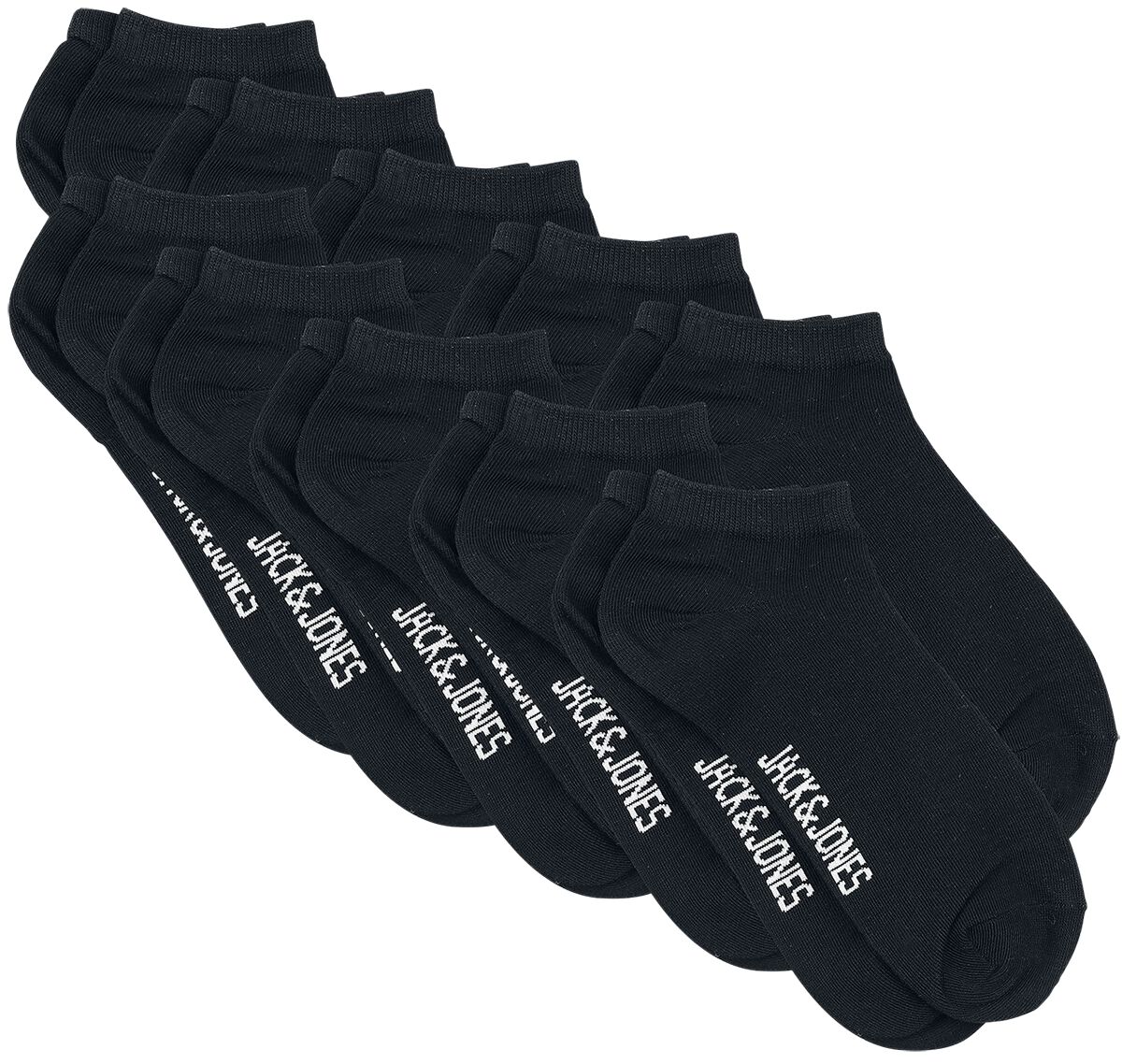 Chaussettes  de Jack & Jones - CHAUSSETTES JACDONGO - LOT DE 10 PAIRES - Standard - pour Homme - noir - jack & jones