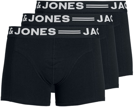 Boxer  de Jack & Jones - CALEÇON SENS - LOT DE 3 - S à XXL - pour Homme - noir - jack & jones