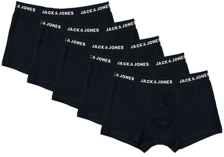 Boxer  de Jack & Jones - CALEÇONS JACHUEY - LOT DE 5 - S à XXL - pour Homme - noir - jack & jones