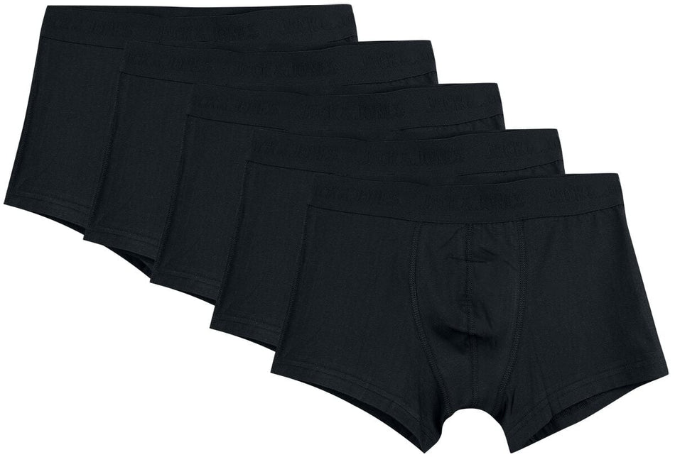 Boxer  de Jack & Jones - CALEÇONS JACTON IN TONE - LOT DE 5 - S à XXL - pour Homme - noir - jack & jones