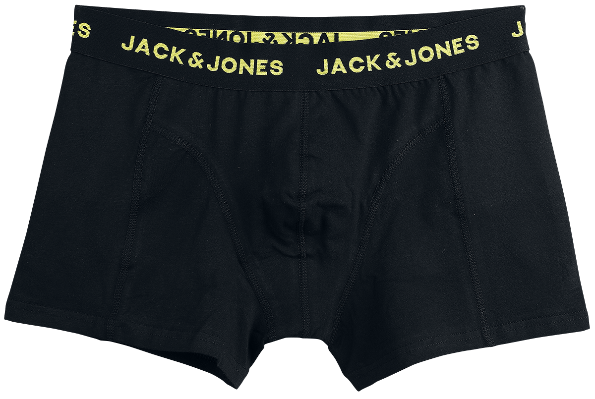 Boxer  de Jack & Jones - CALEÇONS JACSUGAR CRÂNE - LOT DE 3 - S à XXL - pour Homme - noir - jack & jones - View 2
