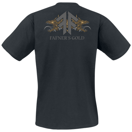 T-Shirt Manches courtes  de Amon Amarth - Fafner's Gold - M à 5XL - pour Homme - noir - Amon Amarth - View 2