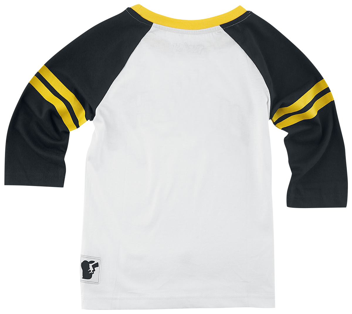 Manches longues Gaming de Pokémon - Enfants - Pikachu 025 - 98/104 à 158/164 - pour Enfants - noir/blanc - Pokémon - View 2