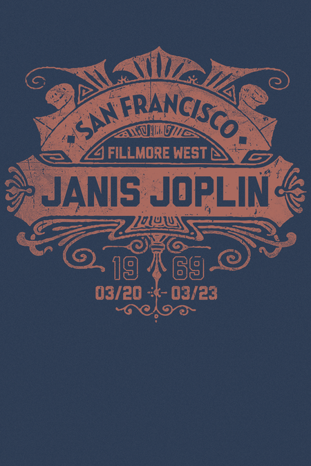 T-Shirt Manches courtes  de Joplin, Janis - S à XXL - pour Femme - marine - Joplin, Janis - View 2