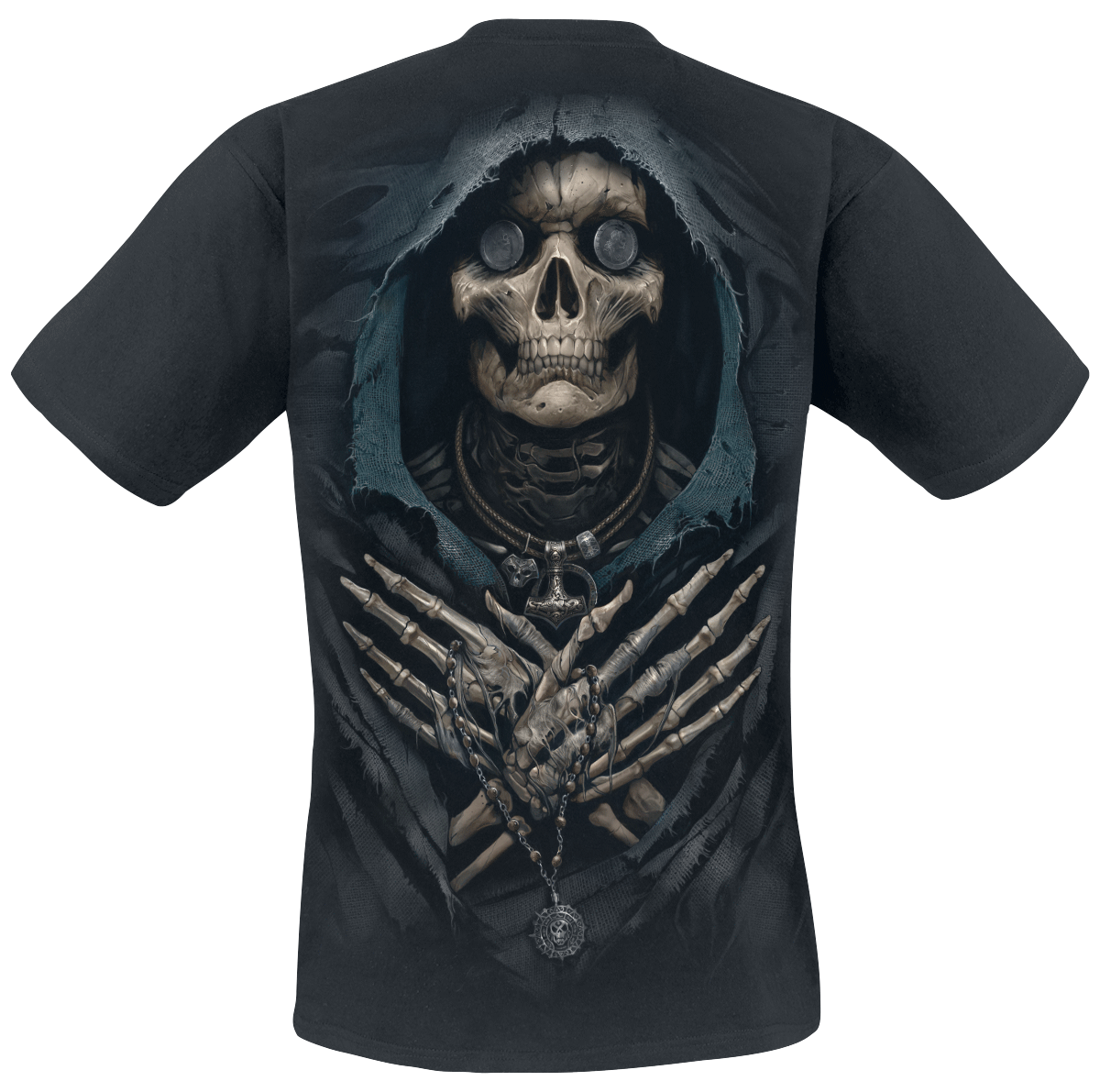 T-Shirt Manches courtes Gothic de Spiral - Ferryman - S à XXL - pour Homme - noir - Spiral - View 2