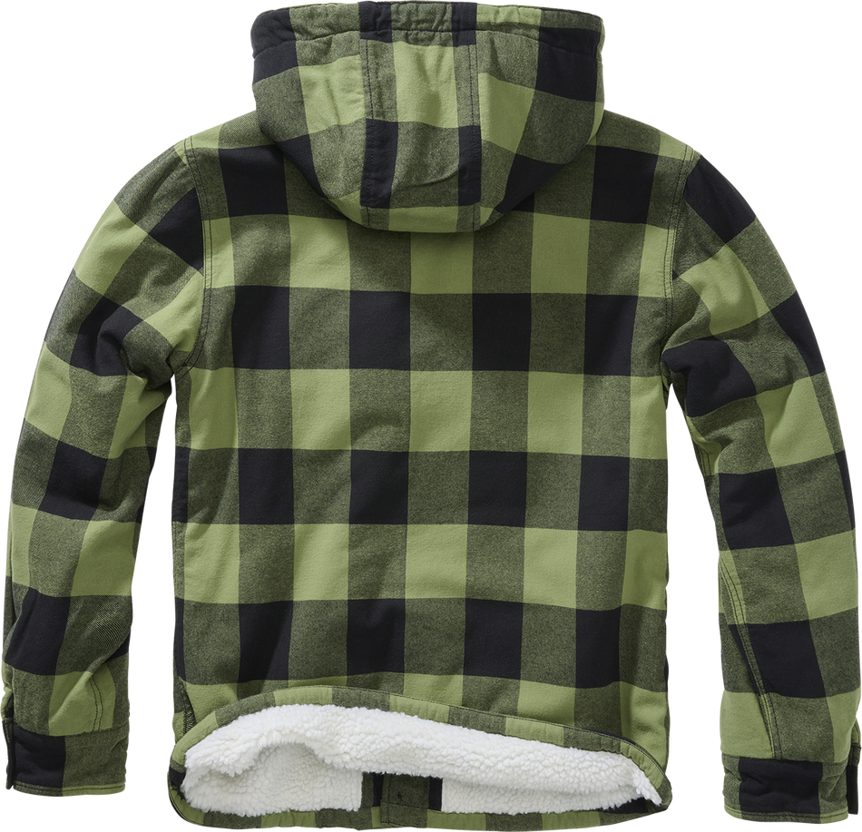 Veste mi-saison  de Brandit - Veste Bûcheron À Capuche - S à XXL - pour Homme - noir/olive - Brandit - View 2