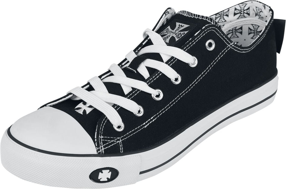 Baskets  de West Coast Choppers - Low-Top Warrior - EU36 à EU46 - pour Unisexe - noir - West Coast Choppers