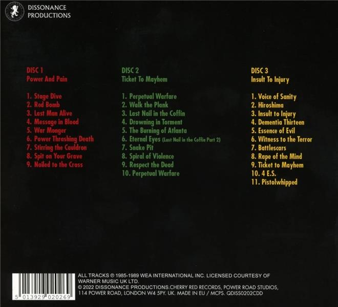 The Roadrunner Years Coffret - Front Cover