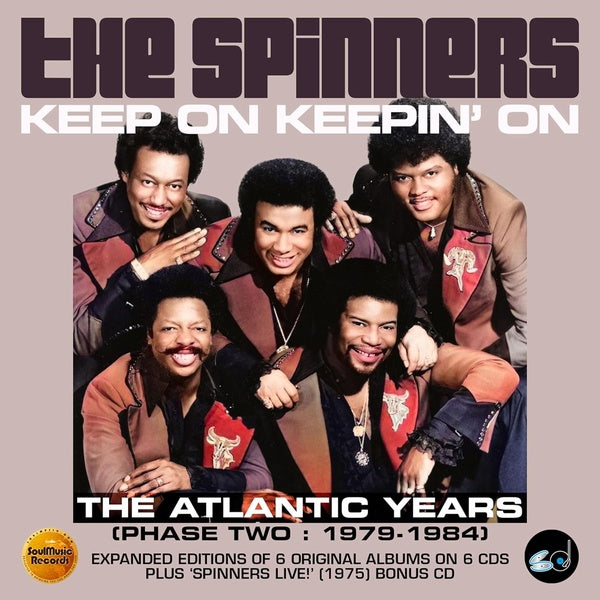 Keep On Keepin' On - The Atlantic Years (Phase Two 1979/1984) Coffret Deluxe - Front Cover