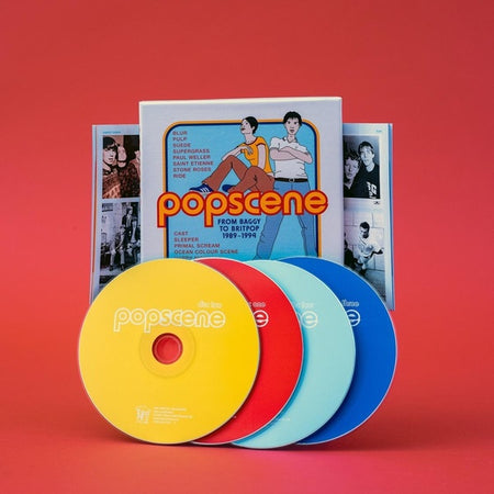 Popscene : From Baggy To Britpop 1989-1994 Coffret - Front Cover