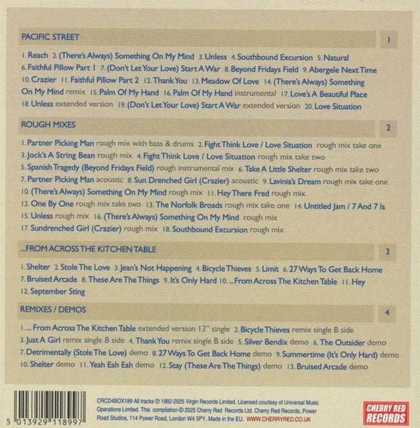 The Complete Virgin Years Coffret - Front Cover