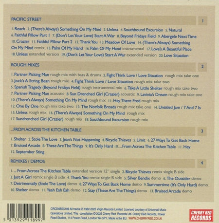 The Complete Virgin Years Coffret - Front Cover