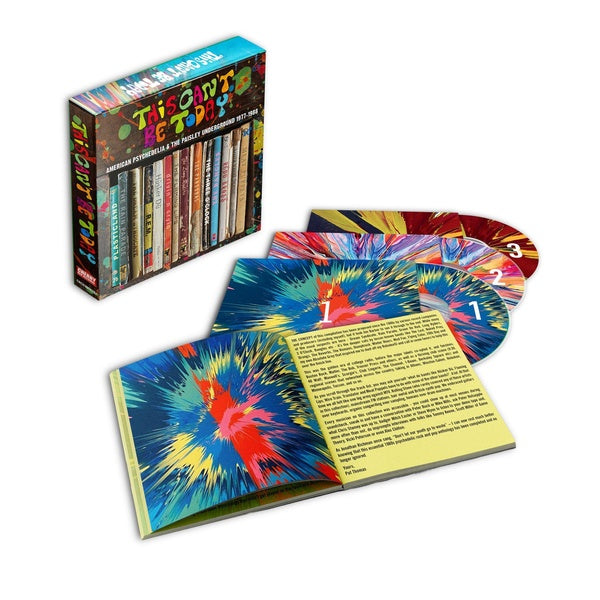 This Can't Be Today : A Trip Through The US Psychedelic Underground 1977-1988 Coffret - Front Cover