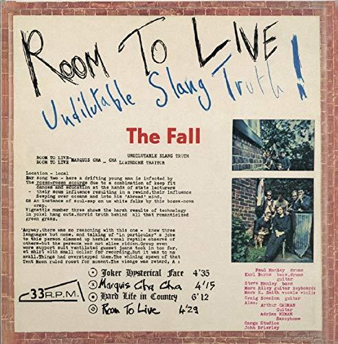 ROOM TO LIVE - Front Cover