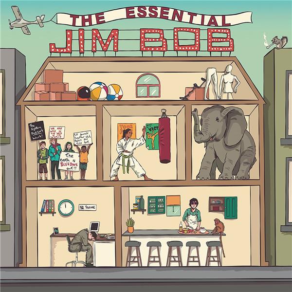 THE ESSENTIAL JIM BOB/180 GR GATEFOLD SLEEVE COULEUR - Front Cover