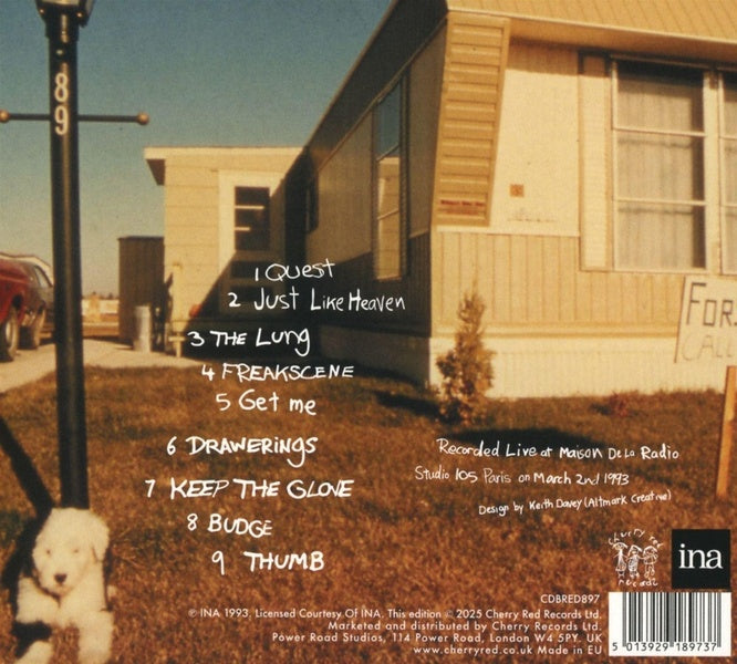 The Black Session : Live In Paris 1993 - Front Cover