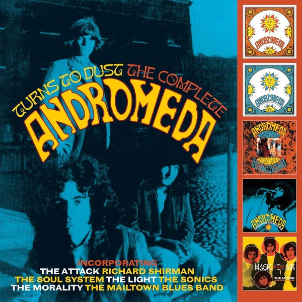 Turns To Dust : The Complete Andromeda Coffret - Front Cover