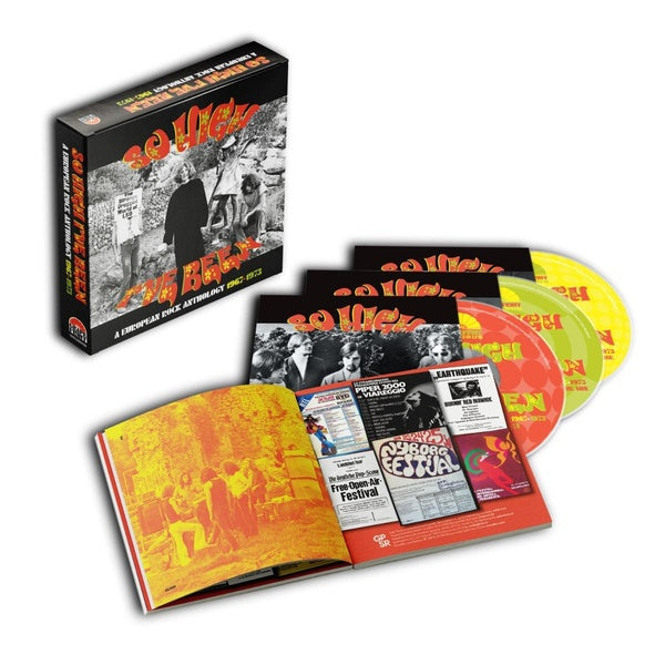 So High I've Been / A European Rock Anthology 1967-1973 Coffret - Front Cover