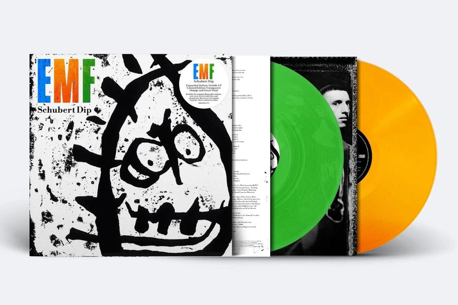 Schubert Dip Édition Limitée Vinyle Vert et Orange Transparent - Front Cover
