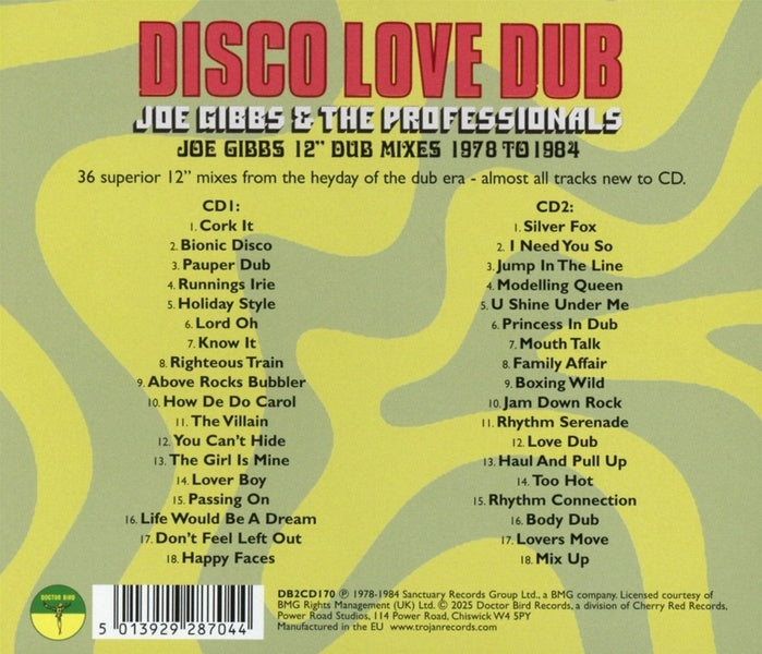 Disco Love Dub-12 Dub Mixes 1978 To 1984 - Front Cover