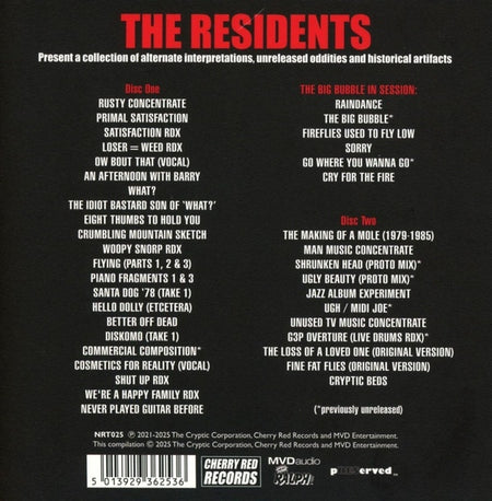 Leftovers (1970-1988) - Front Cover