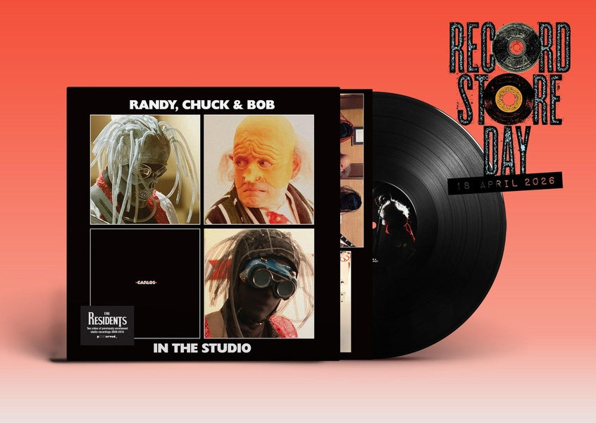 THE RESIDENTS PRESENT RANDY CHUCK & BOB IN THE STUDIO 2009-2015 - Front Cover