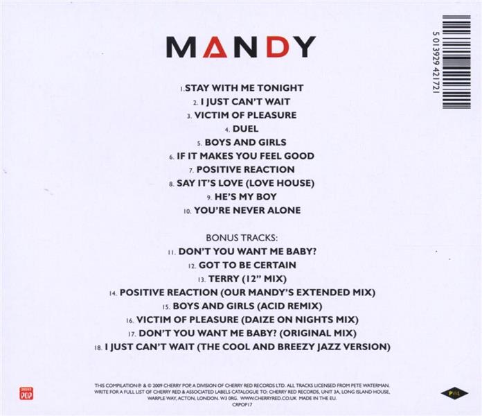 Mandy - Front Cover