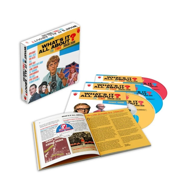 What's It All About ? Film & TV Music Of Swinging London Coffret - Front Cover