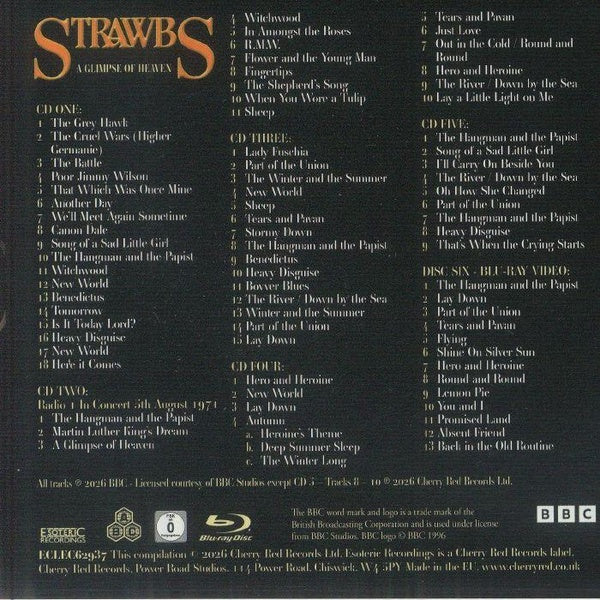 A Glimpse Of Heaven Radio And TV Sessions 1966-1984 Coffret - Front Cover