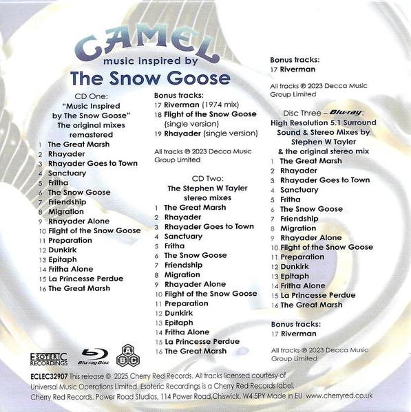 Music Inspired By The Snow Goose Coffret - Front Cover