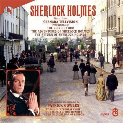SHERLOCK HOLMES/ORIGINAL TV SOUNDTRACK GRANADA TV SERIES - Front Cover