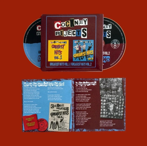 Greatest Hits Volume 1 And Volume 2 - Front Cover