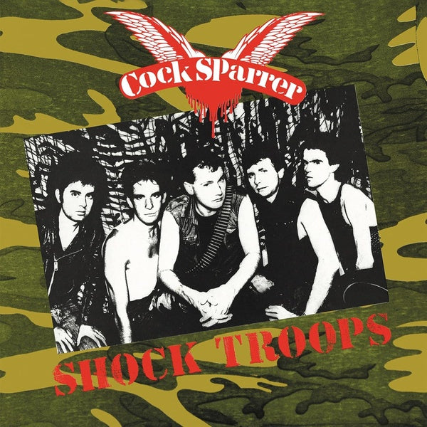 SHOCK TROOPS - Front Cover