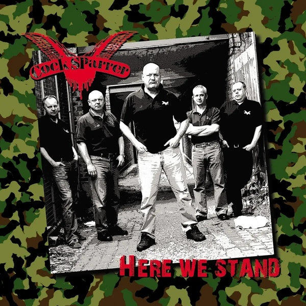 HERE WE STAND - Front Cover