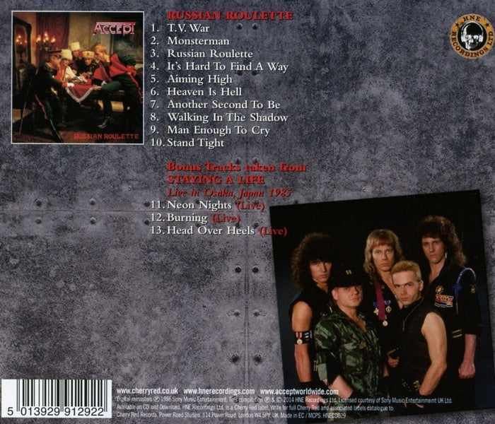 Russian Roulette - Front Cover
