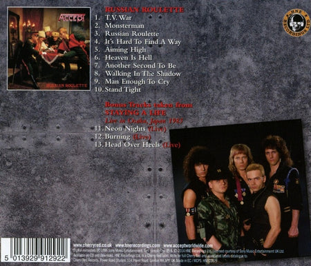 Russian Roulette - Front Cover
