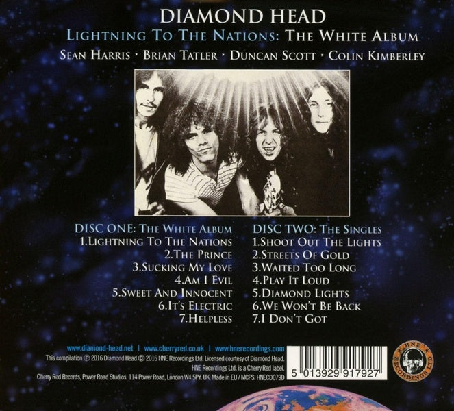 Lightning To The Nations The White Album - Front Cover