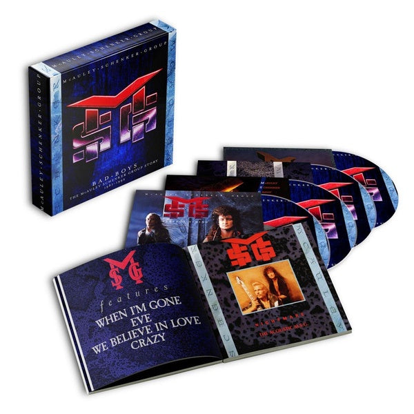 Bad Boys : The McAuley Schenker Group Story 1987-1992 Coffret - Front Cover