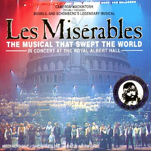 Miserables/version anglaise royal albert hall 1995 - Front Cover