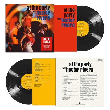 At The Party With Hector Rivera - Front Cover