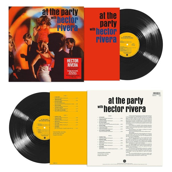 At The Party With Hector Rivera - Front Cover