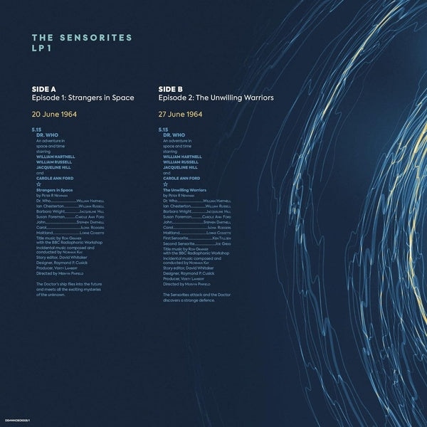 Doctor Who - The Sensorites (Original BBC TV Soundtrack) - Front Cover