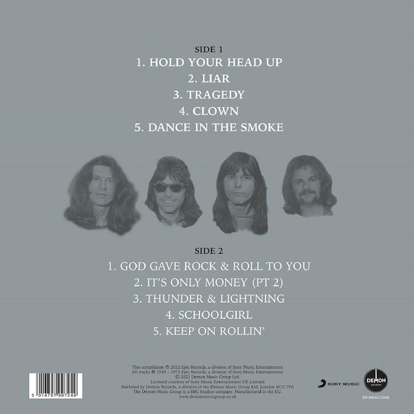 Hold Your Head Up - The Best Of Argent - Front Cover