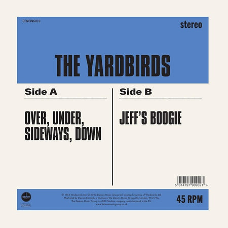 Over Under Sideways Down - Front Cover