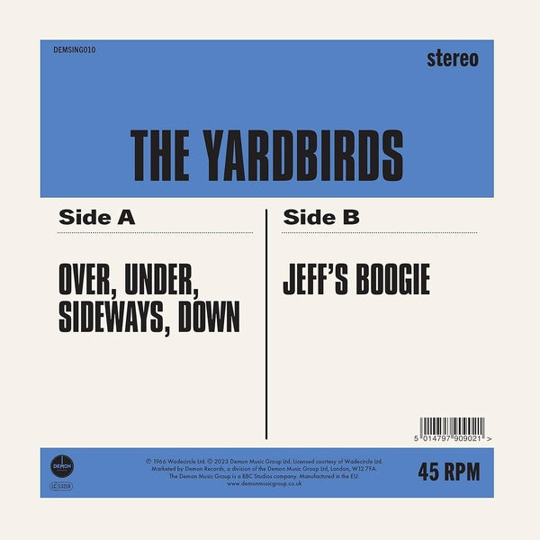 Over Under Sideways Down - Front Cover