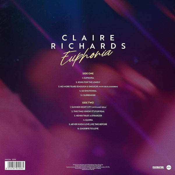 Euphoria - Front Cover