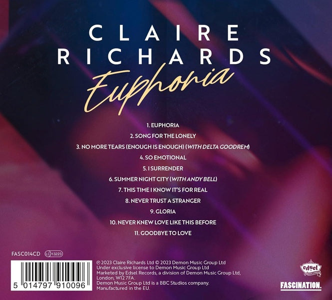 Euphoria - Front Cover