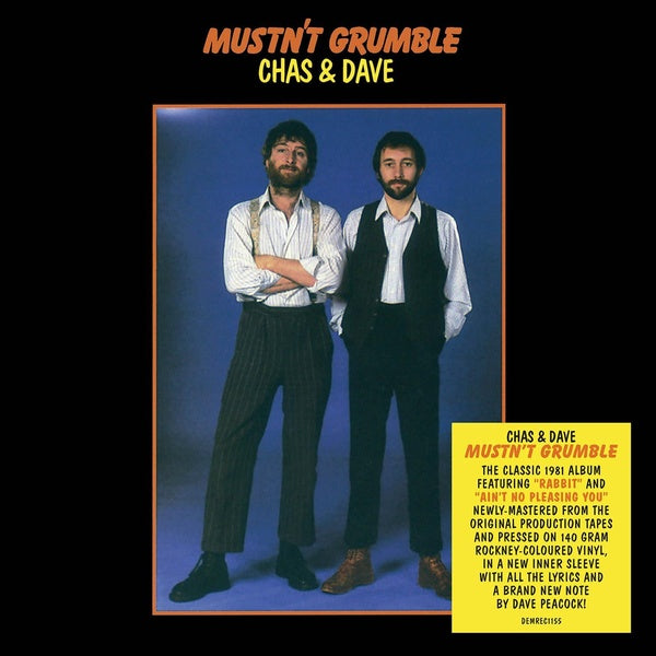 Mustn't Grumble - Front Cover