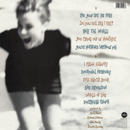 Live Your Life Be Free - Front Cover