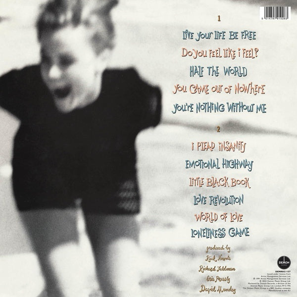 Live Your Life Be Free - Front Cover